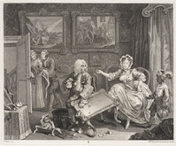 KG 15040
<br/>
A Harlot's Progress
<br/>
<em>Hogarth, William (1697 - 1764)</em>